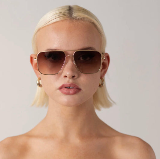 Shady Lady Blake Brown Fade Sunglasses - SP24