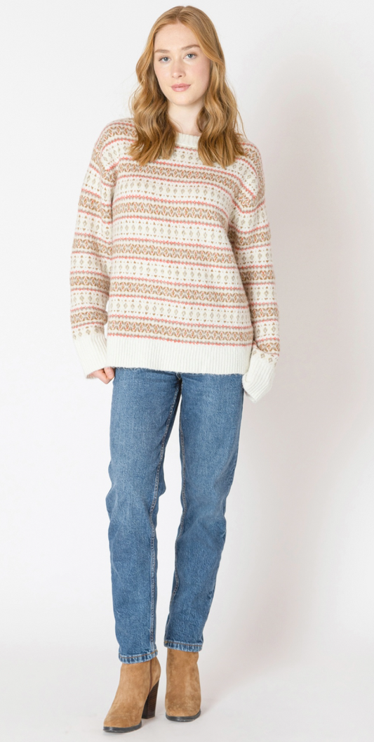 Dex Oversized Patterned Sweater FN