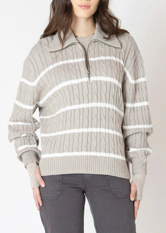 Dex Half Zip Cable Sweater FN