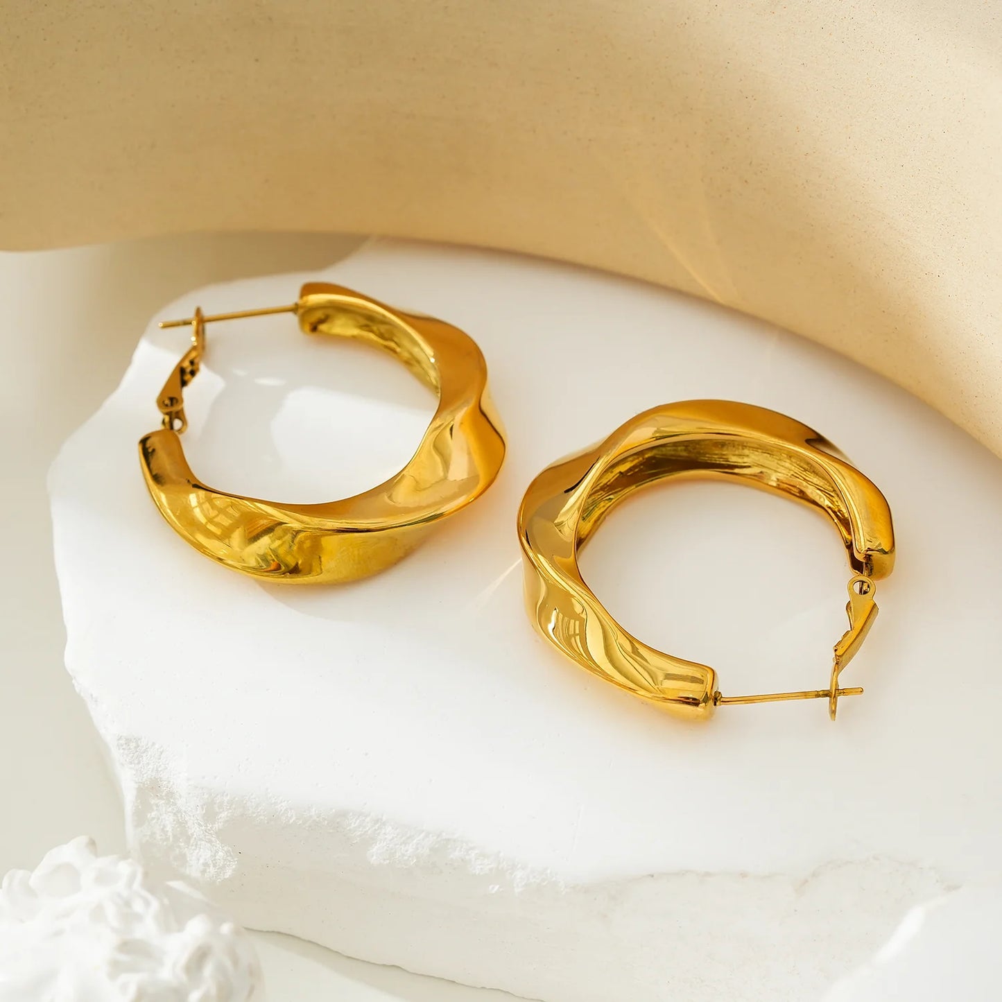 Hackney Nine Marfa Gold Hoops