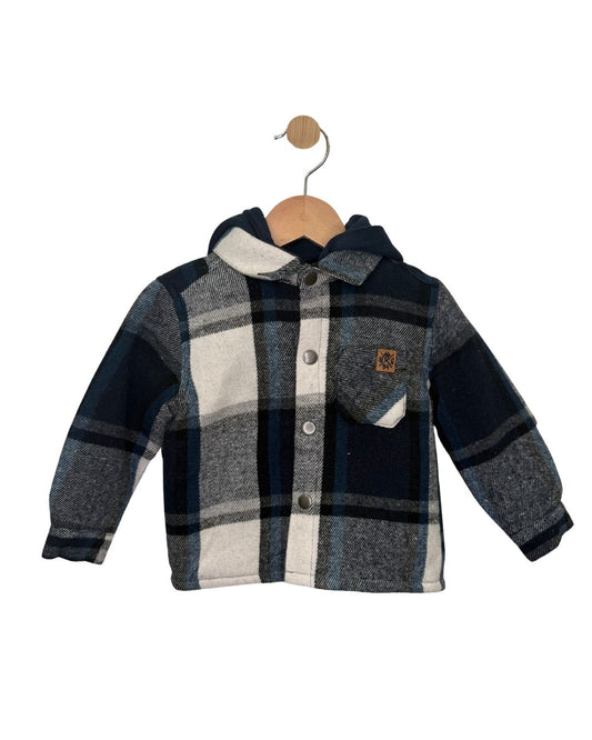 MID Navy Shacket 02-08