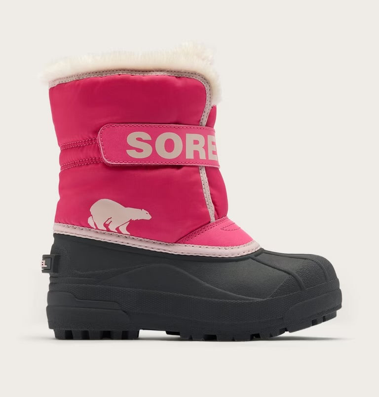 Sorel Little Kids Snow Commander Ultra Pink Boots 09-02