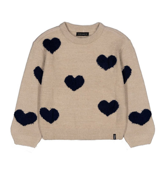 Silver Jeans Heart Sweater FN