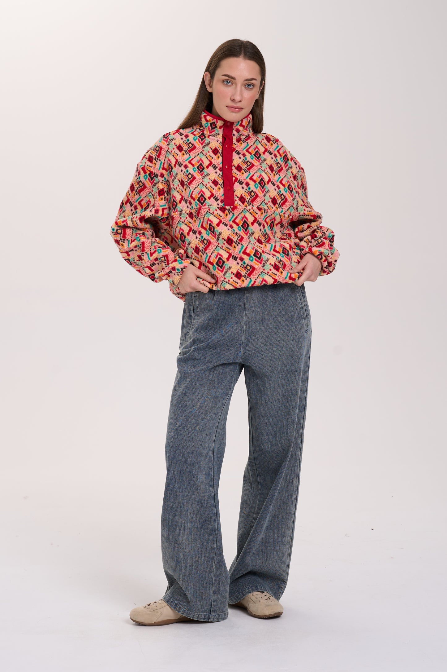 24 Colours Multicolour Fleece 02-08