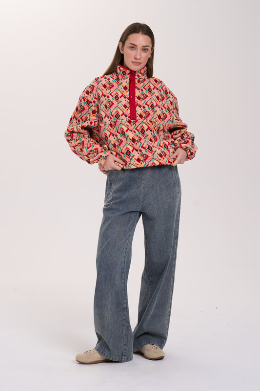 24 Colours Multicolour Fleece 02-08