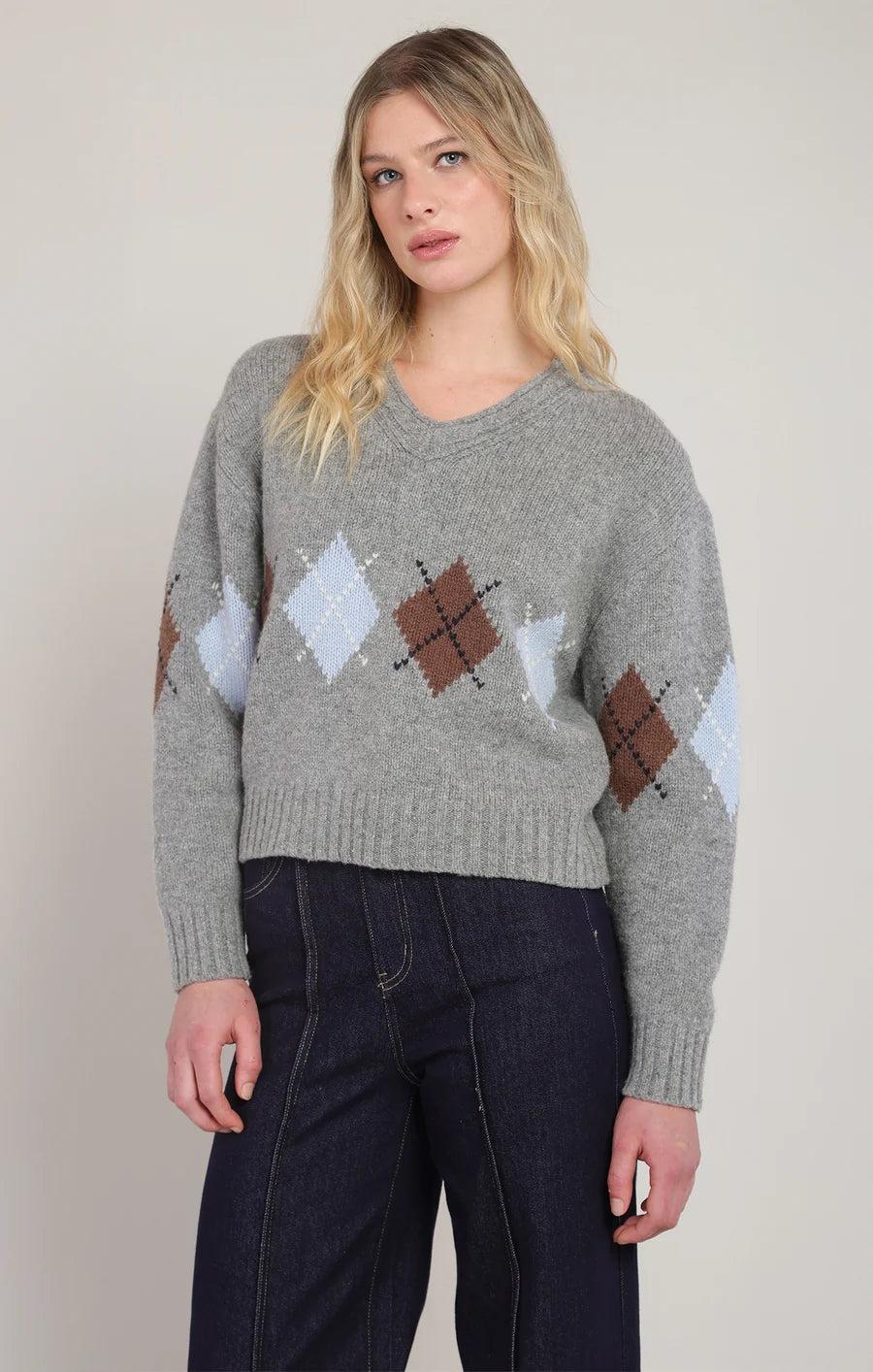 Room 34 Argyle Sweater 02-08