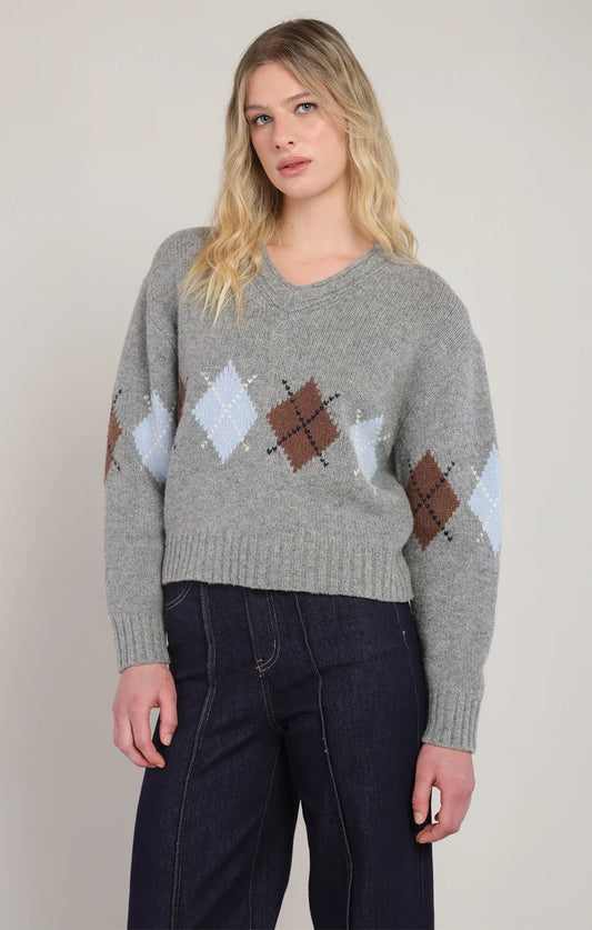 Room 34 Argyle Sweater 02-08