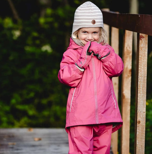 Calikids Pink Fleece Lined Jacket SP24