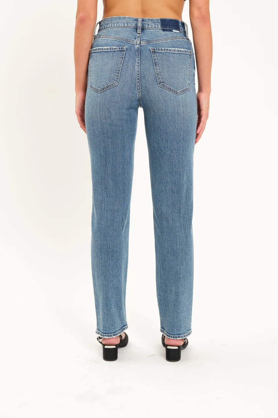 DAZE Smarty Pants High Rise Slim Straight