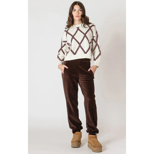 Dex Diamonds Check Sweater FN