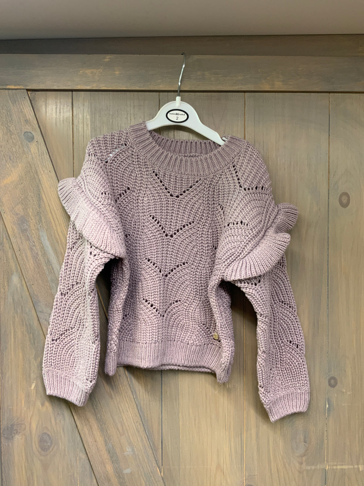 Koko Noko Purple Knit Sweater 09-02