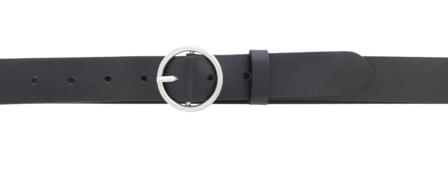 Silver Jeans Co. Ladies Black Genuine Leather Belt