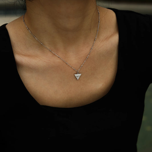 Hackney Urika Silver Necklace