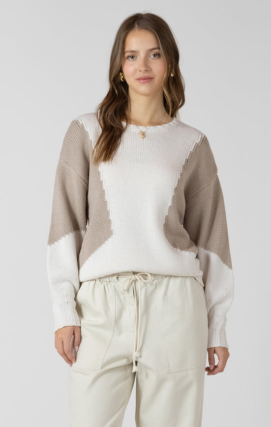 Dex Colourblock Crewneck Sweater SP