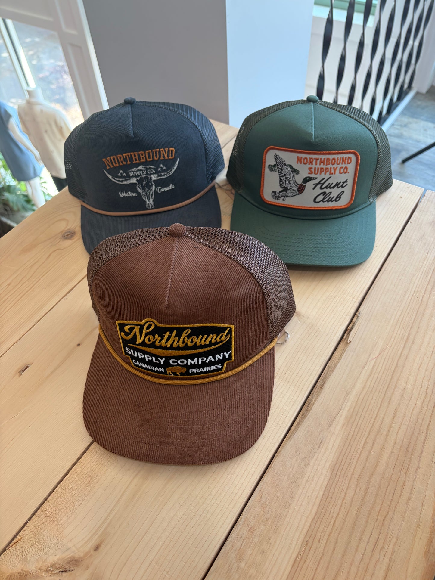 Northbound Corduroy Trucker Hats