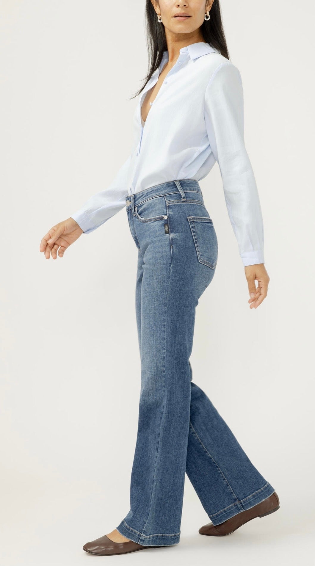 Silver Jean Avery Trouser Curvy High Rise SP