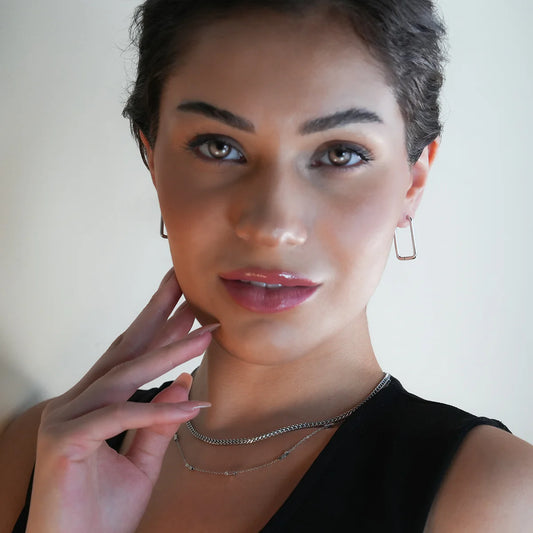 Hackney Nine Mazunta Silver Earrings