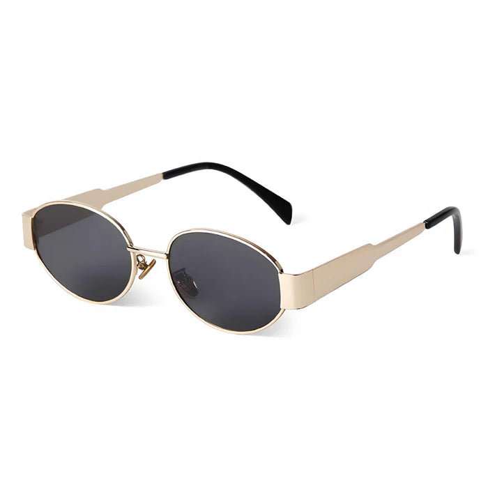Shady Lady Kendall II Gold Sunglasses FN