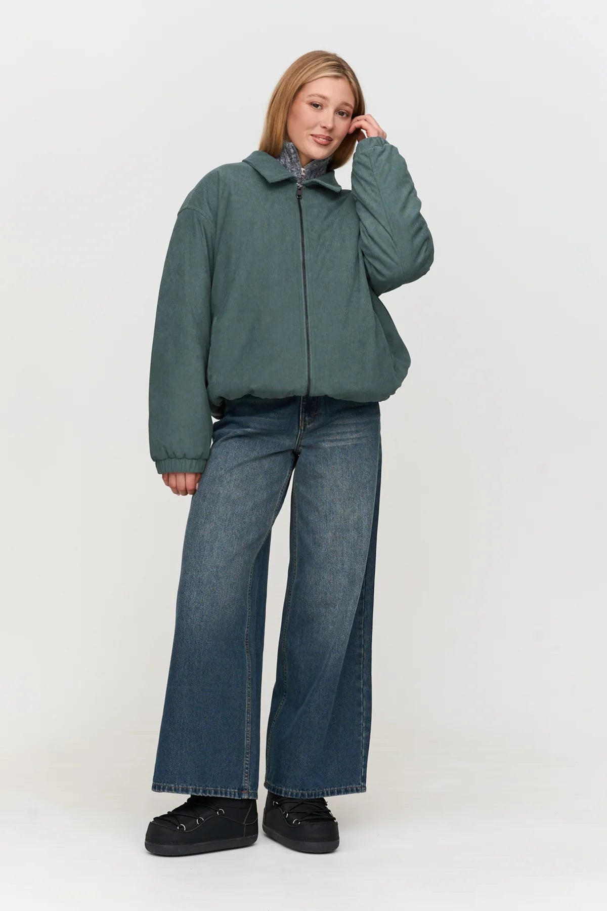 24 Colours Corduroy Bomber Jacket FN