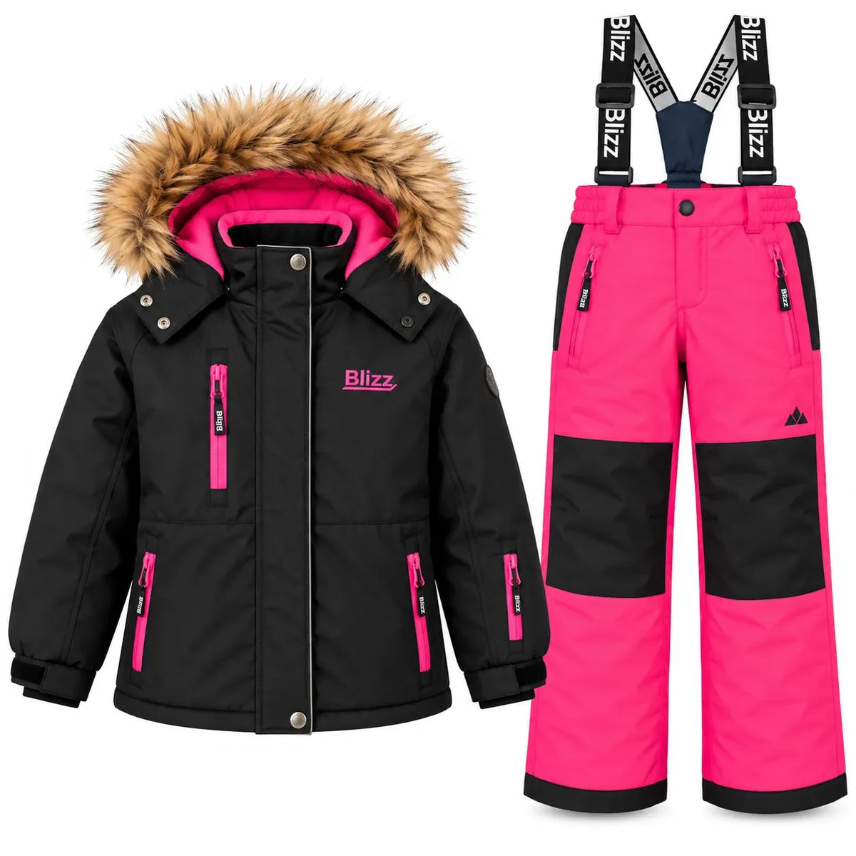 Blizz 5 Piece Pink Snowsuit Set 02-09