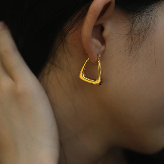 Hackney Nine Anika Triangle Earrings