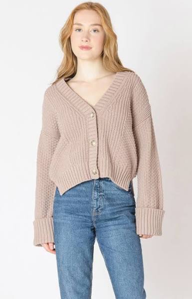 Dex Cuffed Textured Cardigan FN