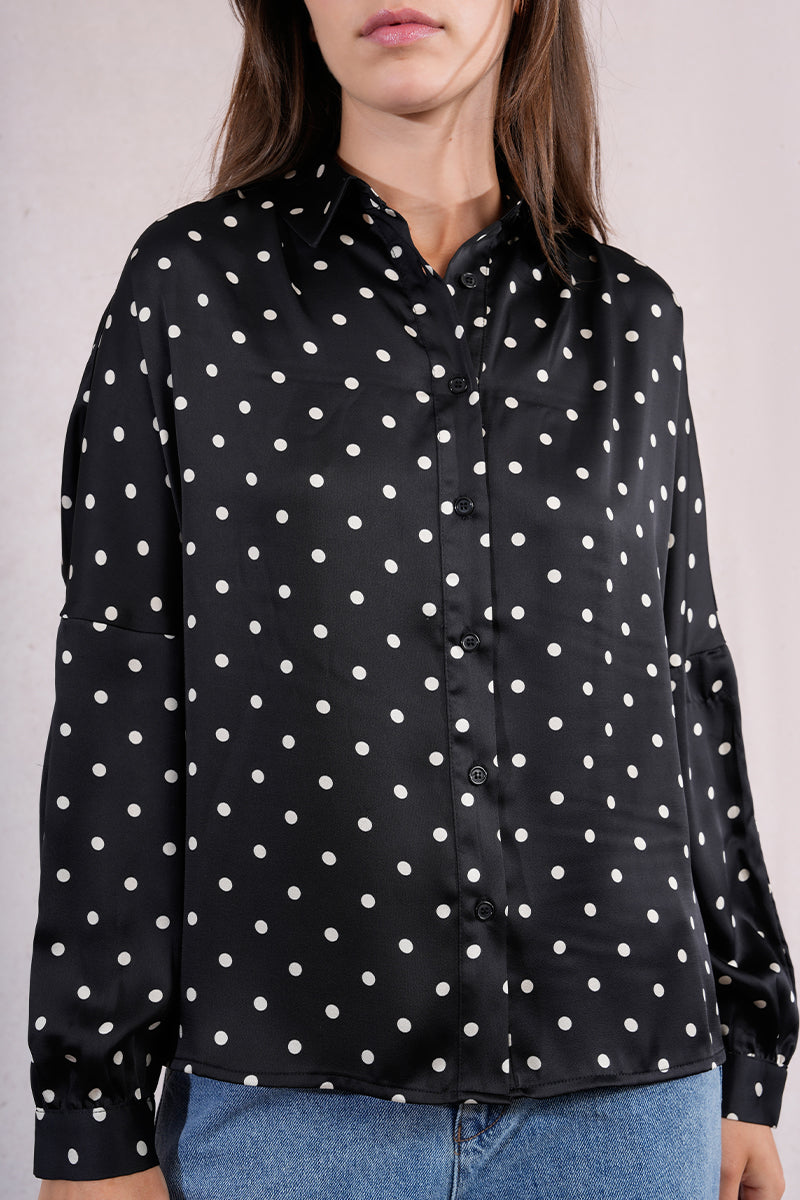 Molly Bracken Polk-a-Dot Button Down FN