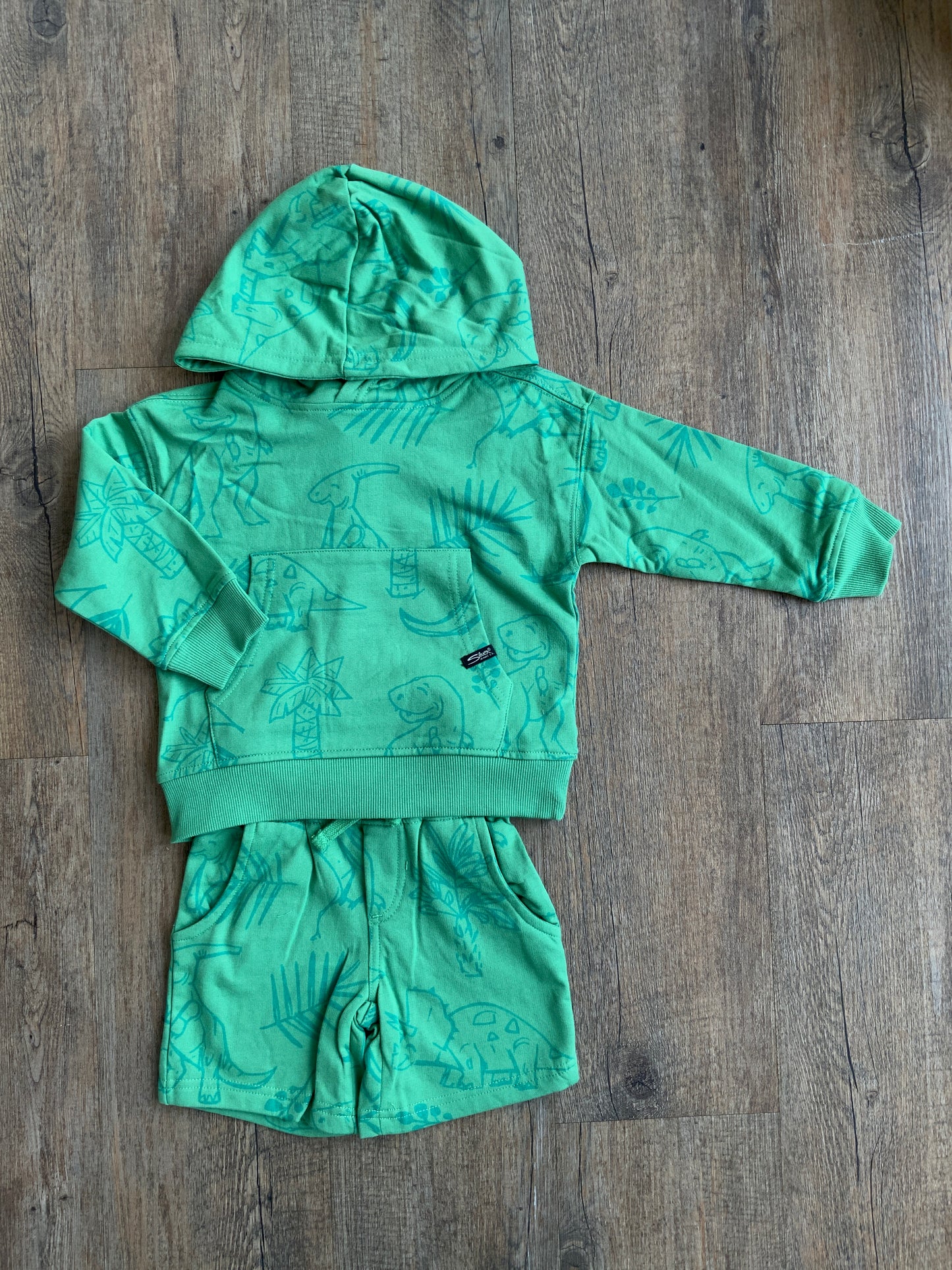 Silver Jean Co. Dino Hoodie with Shorts SP