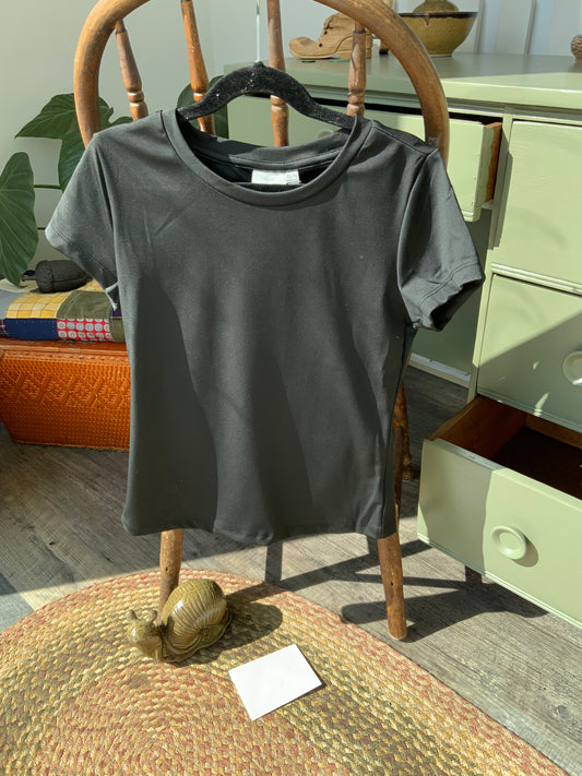 MID Black Tee Shirt- 02-07