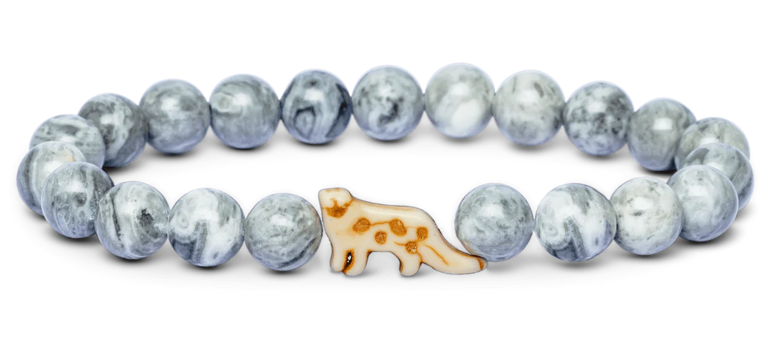 Fahlo Snow Leopard Tracker Bracelet