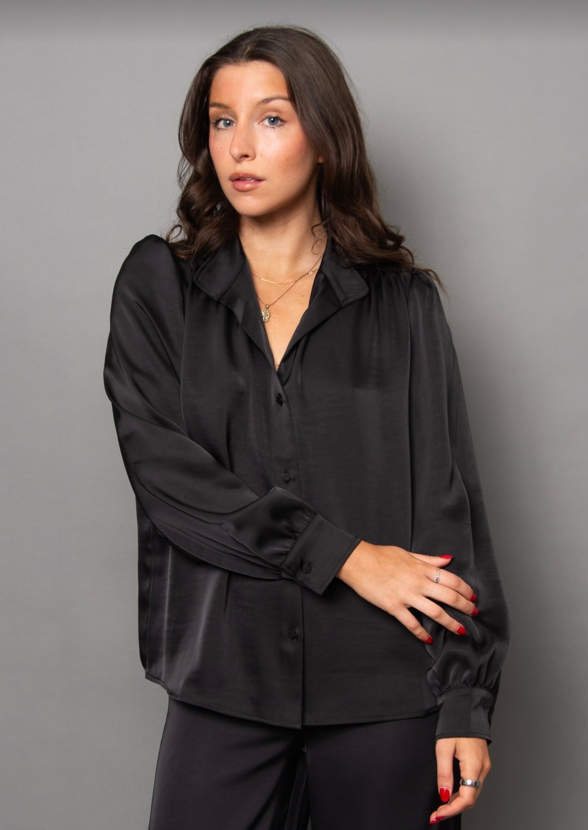 RD Style Balicia Button Up Blouse FN
