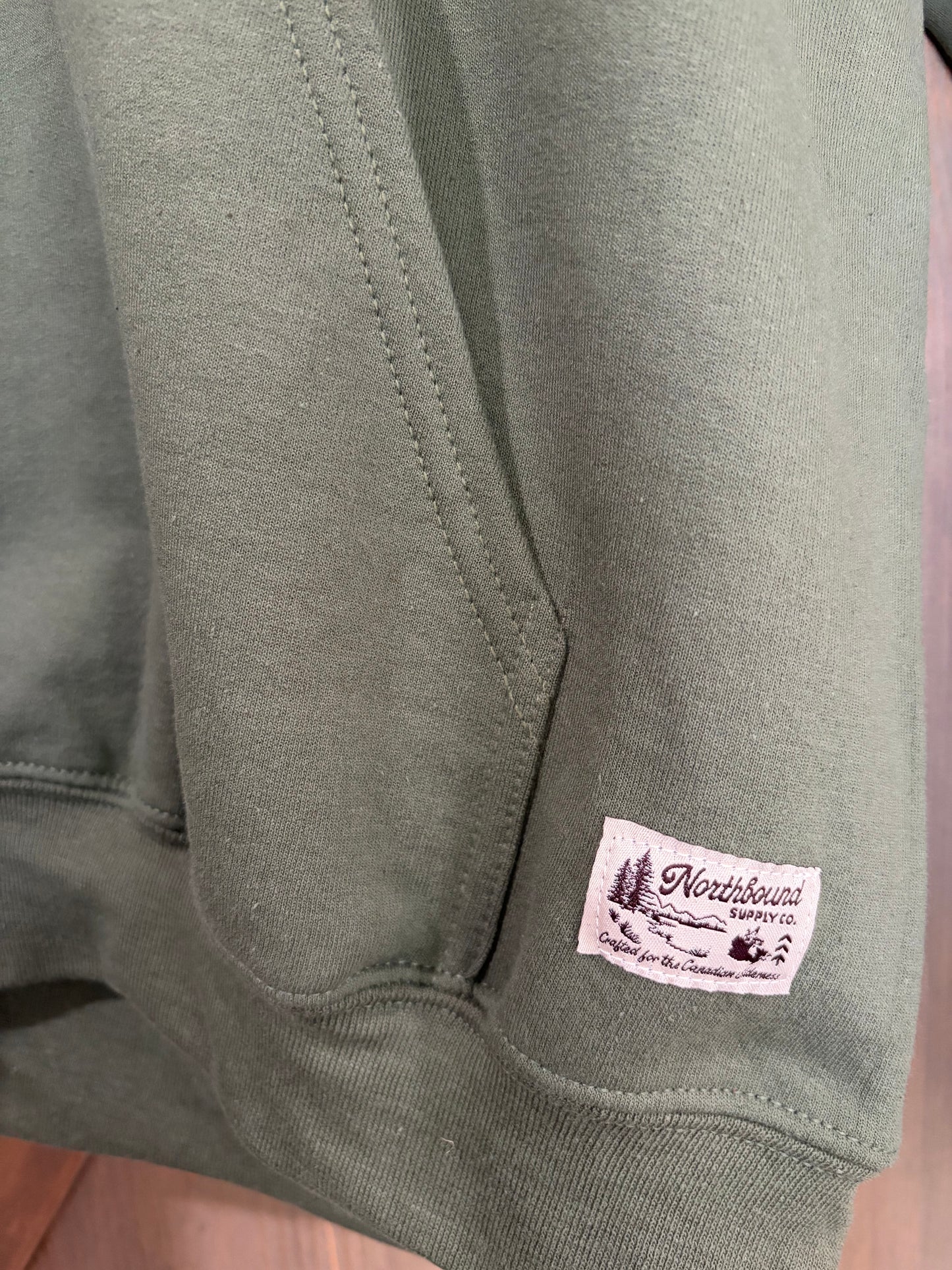 Northbound Military Green Sweater 02-08