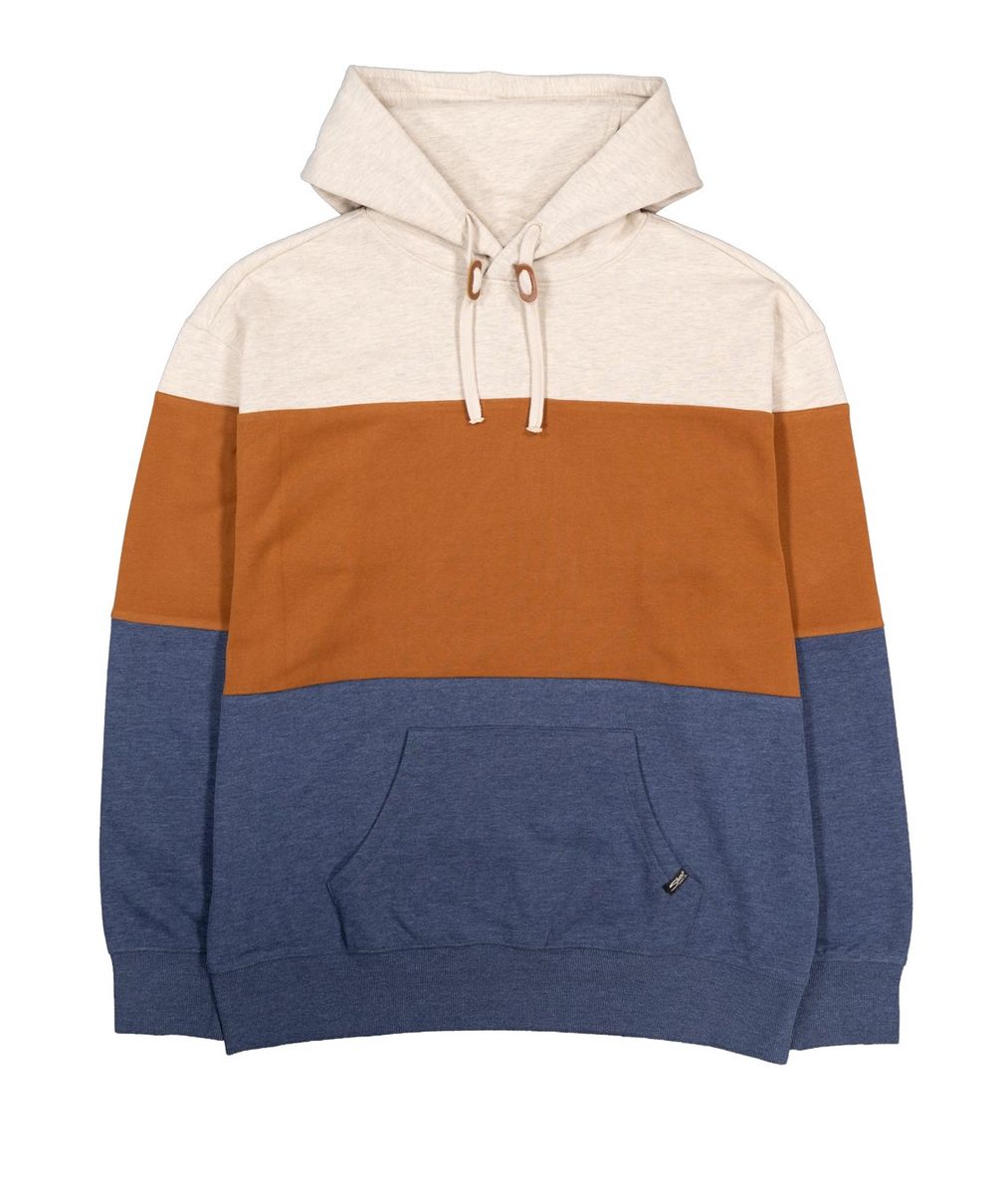 Silver Men’s Colour Block Fleece Popover FN
