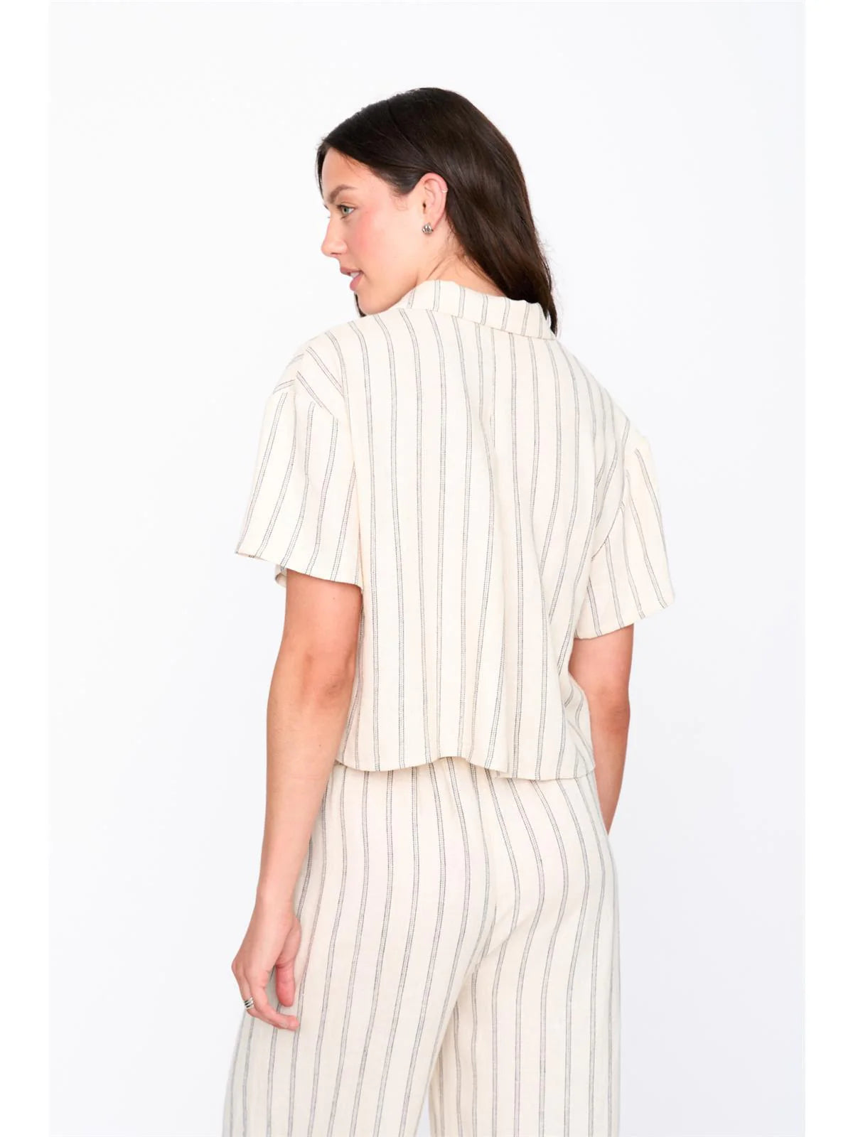 24 Colours Striped Button Down SP