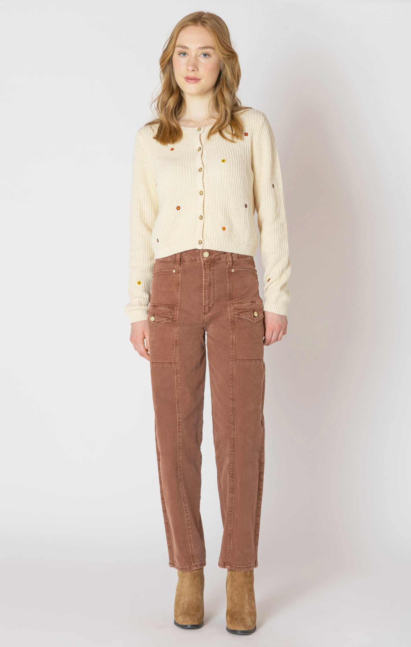 Dex Brunette Barrel Pant FN