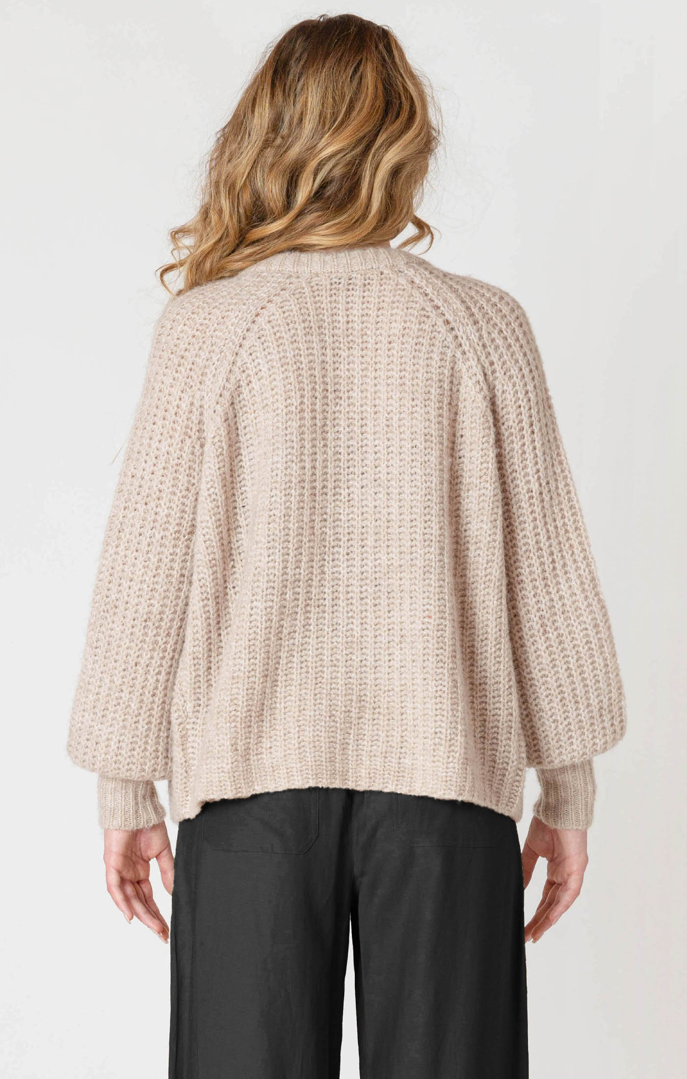 Dex Soft Oat Textured Crewneck FN