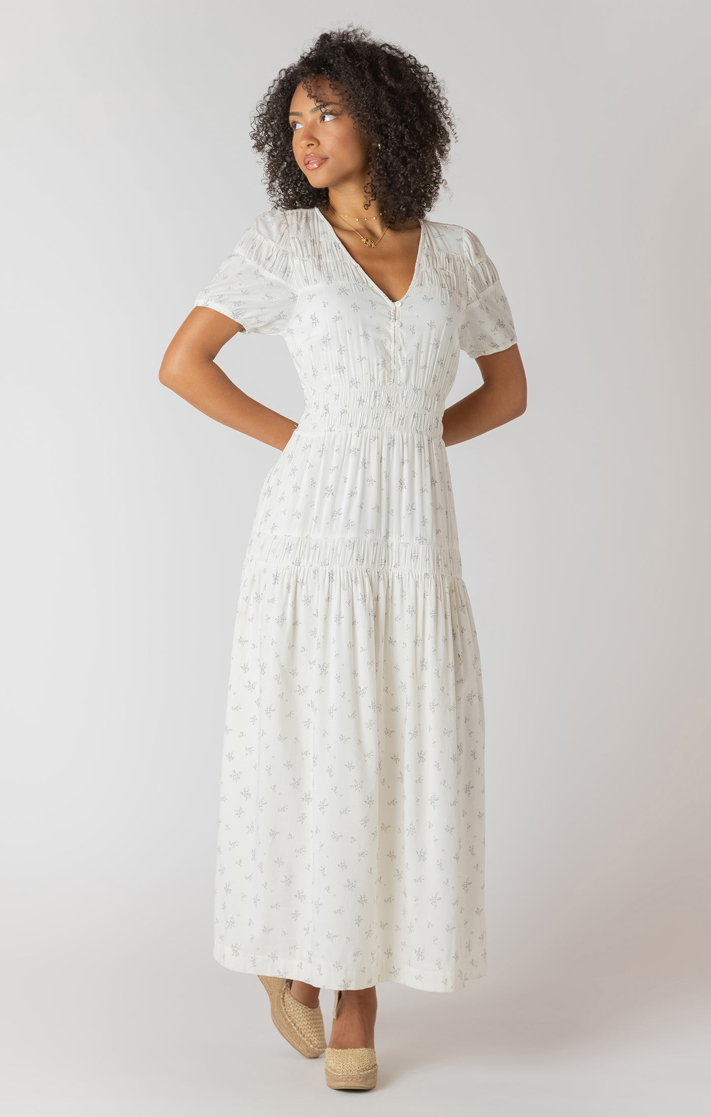 Room 34 Delicate Floral Dress SP