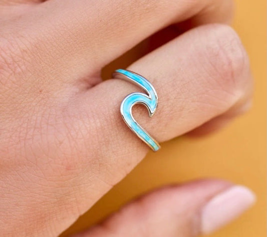 Pura Vida Tie Dye Wave Ring