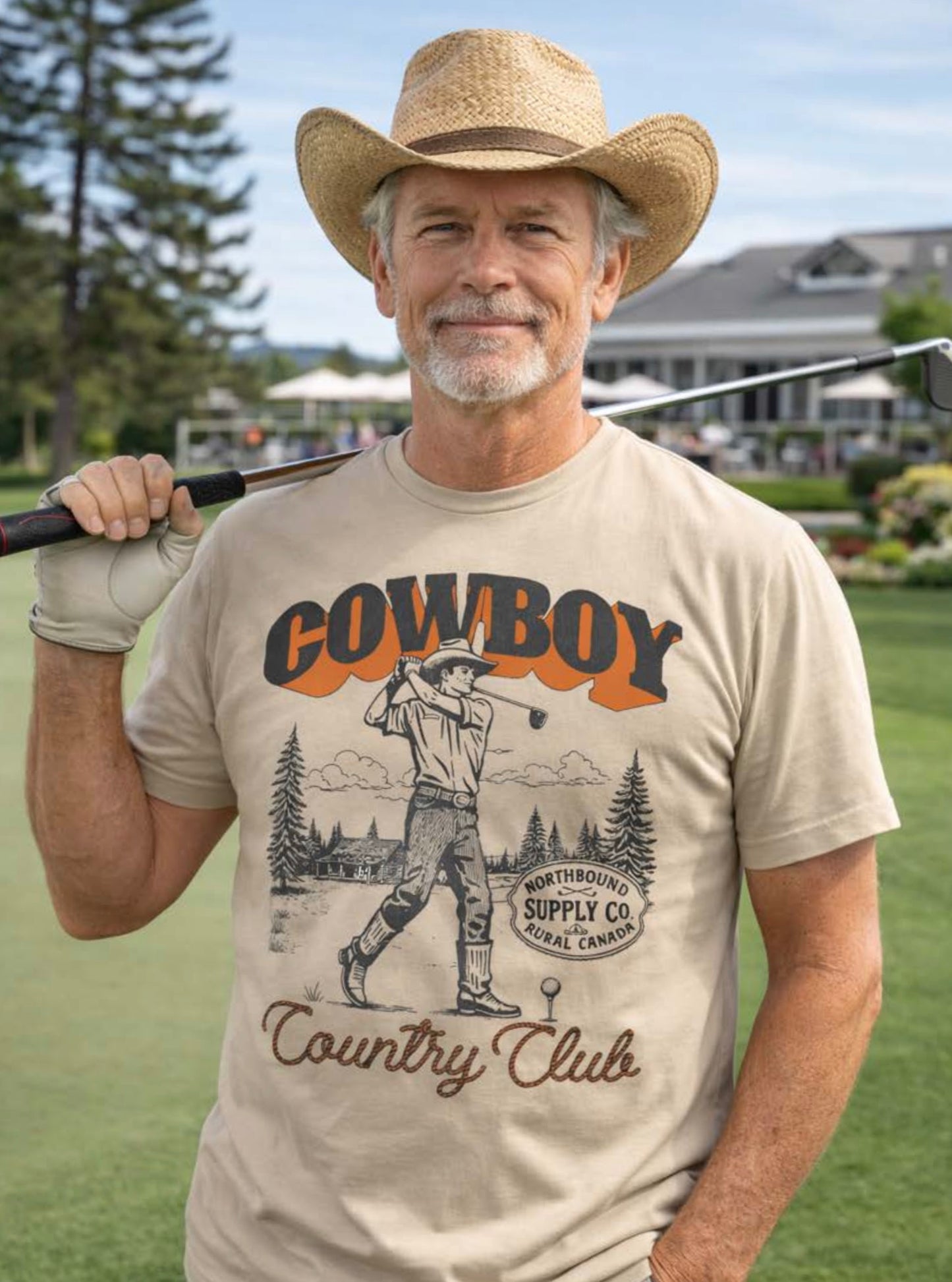 Northbound Cowboy Country Club Tee SPN