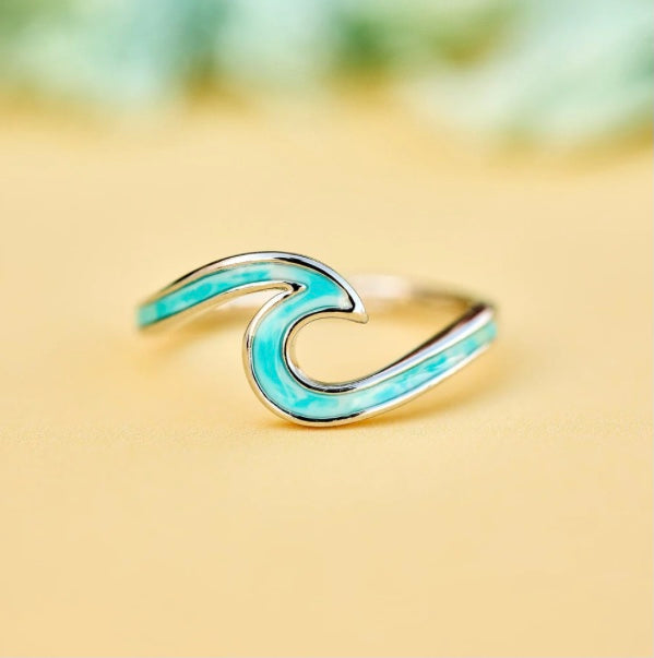 Pura Vida Tie Dye Wave Ring