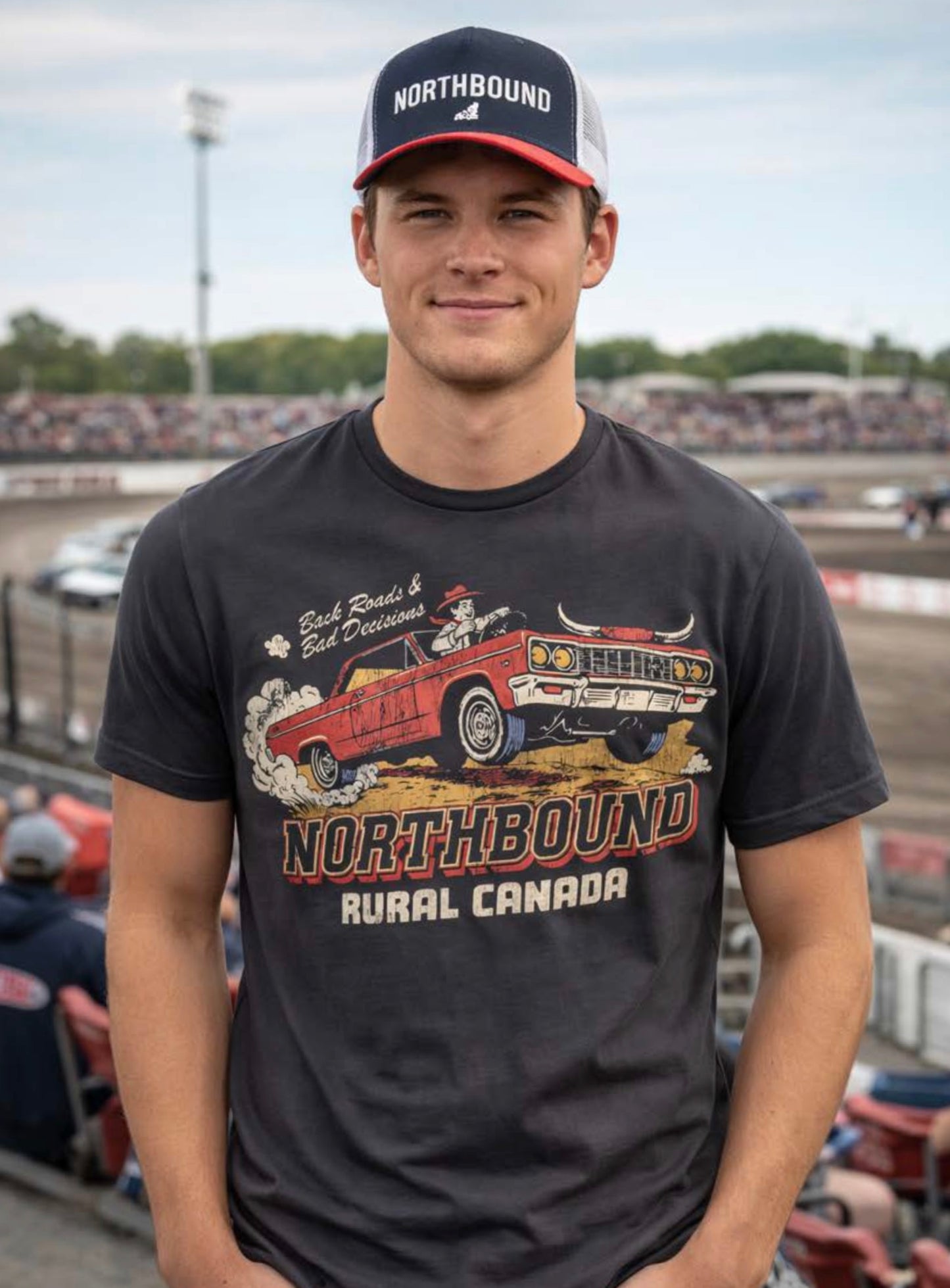 Northbound Back Roads & Bad Decisions Tee SPN