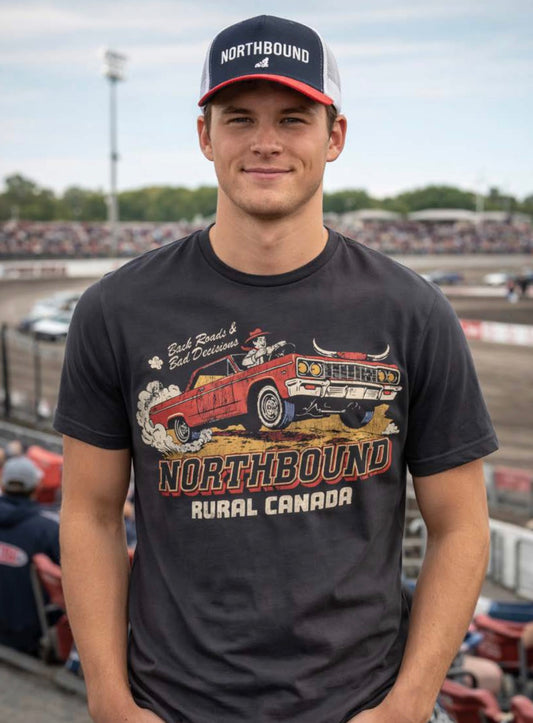 Northbound Back Roads & Bad Decisions Tee SPN