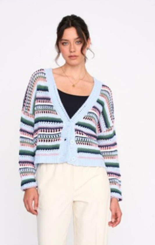 24 Colours Crocheted Cardigan SP