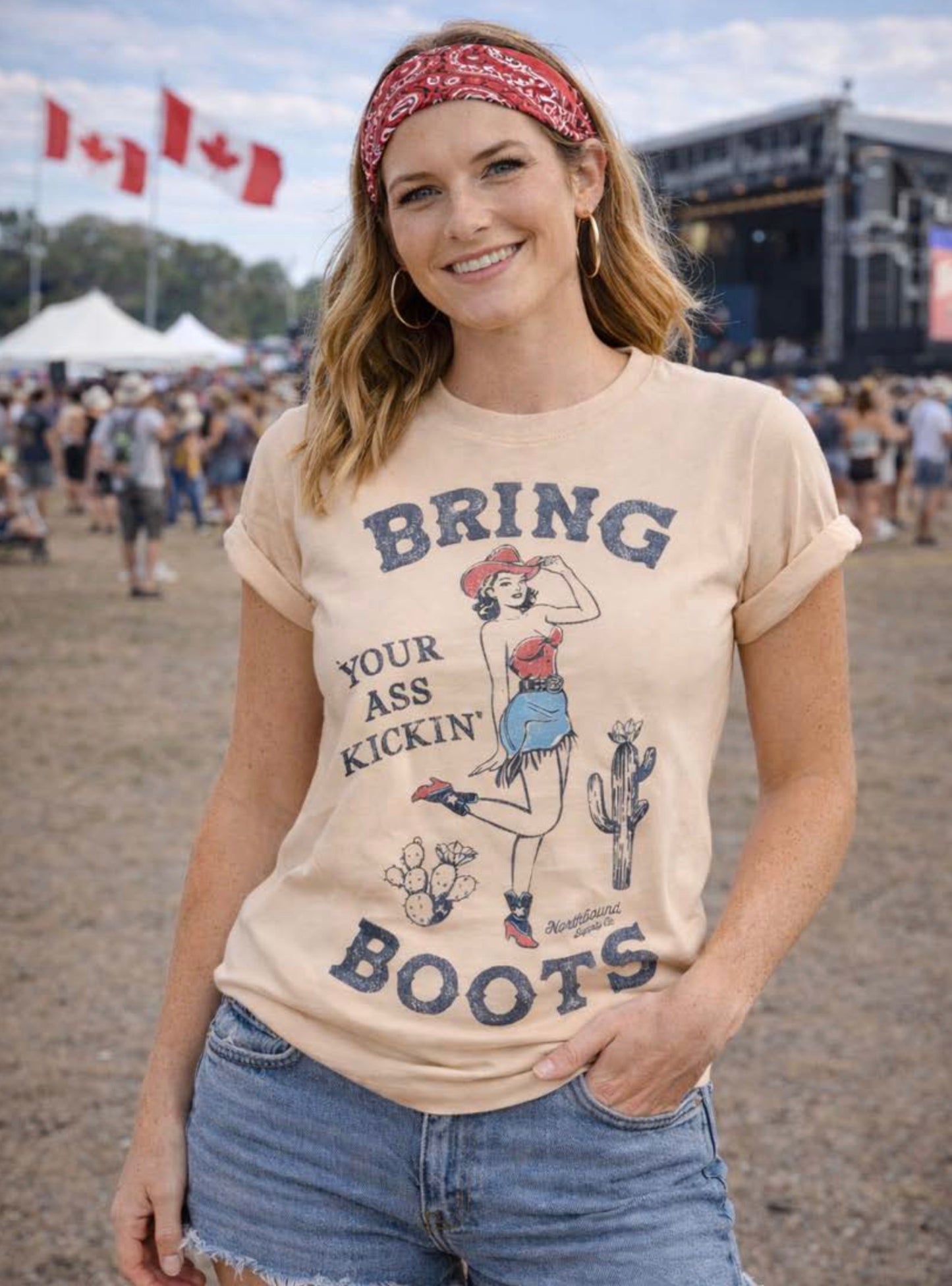 Northbound Ass Kickin’ Boots Tee SPN