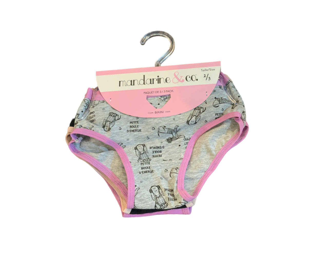 Mandarine & Co Grey Combo Underwear W23