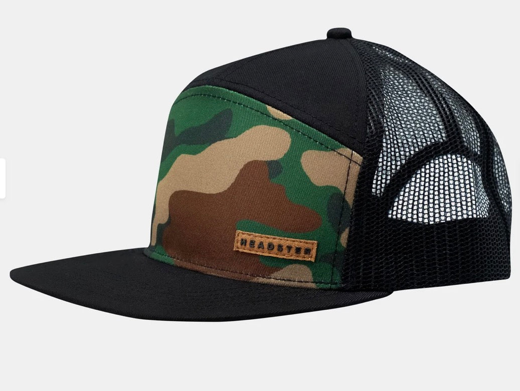 Headster City Camo Snap Back