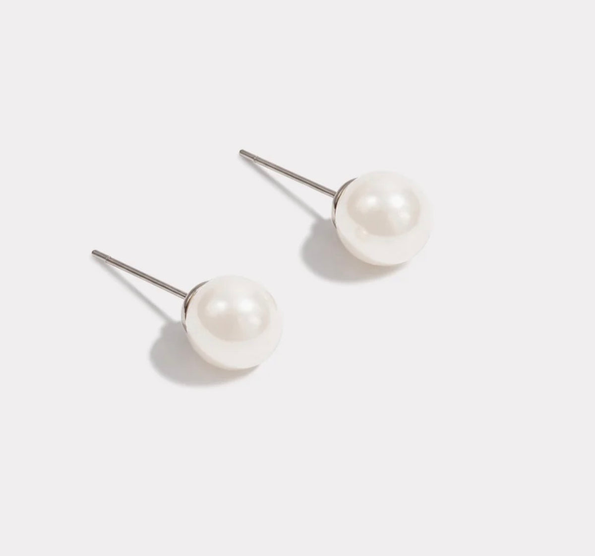 Bizou Mini Pearl Stud Earrings