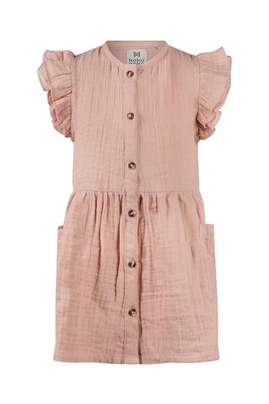 Koko Noko Smokey Pink Muslin Dress SP