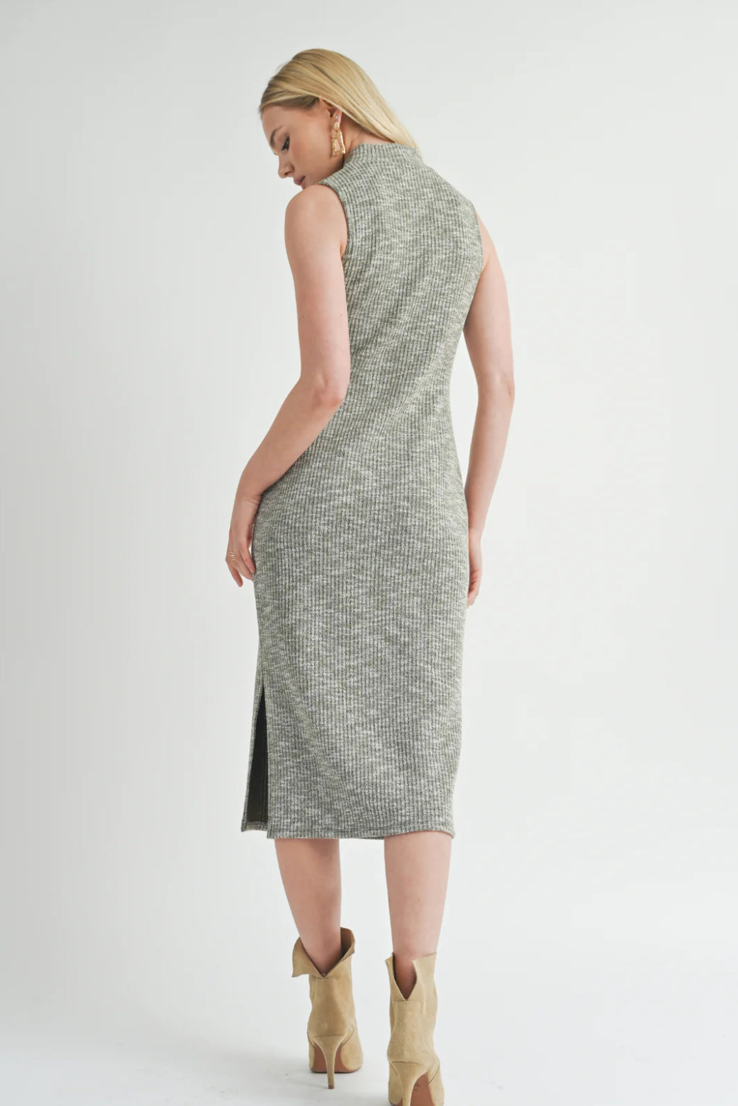 Sage The Label On The Path Turtleneck Midi Dress - FA24