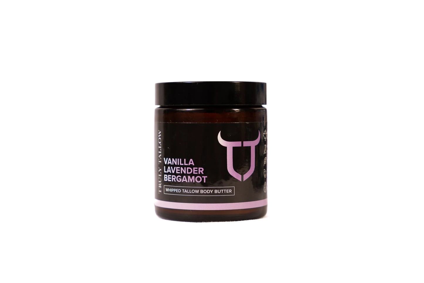 Truly Tallow Vanilla Lavender Bergamot Whipped Body Butter